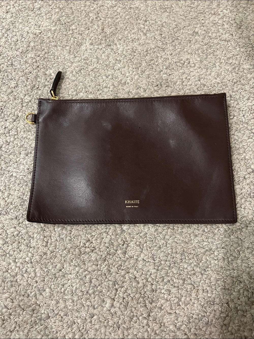 KHAITE Dark Brown Suede Hobo Bag - Picture 7 of 9